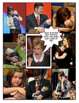 Illustration for article titled Comic Confrontations: Judge Judy Vs. Sarah Palin